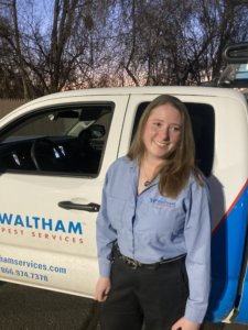 Waltham employee Katelyn Bryda